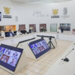 La gobernadora Evelyn Salgado Pineda encabezó en Chilpancingo la sesión de la Mesa de Coordinación para la Construcción de la Paz