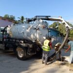Comisión de Agua Potable, Alcantarillado y Saneamiento del Estado de Guerrero, realiza trabajos de desazolve