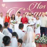 Evelyn Salgado une a más de 500 parejas en bodas colectivas “Nos Casamos” 2026 en Chilpancingo