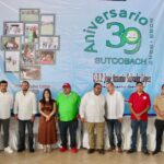 Francisco Rodríguez Cisneros, participó en el acto por el 39 aniversario del Sindicato Único de Trabajadores del Colegio de Bachilleres (SUTCOBACH)