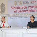 Evelyn Salgado pone en marcha campaña masiva de vacunación contra el sarampión en Guerrero