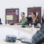 Alista Evelyn Salgado con la Mesa de Coordinación preparativos para fiestas del Día de la Bandera en Iguala 