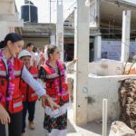 Supervisa Evelyn Salgado Pineda la obra de Rehabilitación Integral del Mercado Central de Zihuatanejo