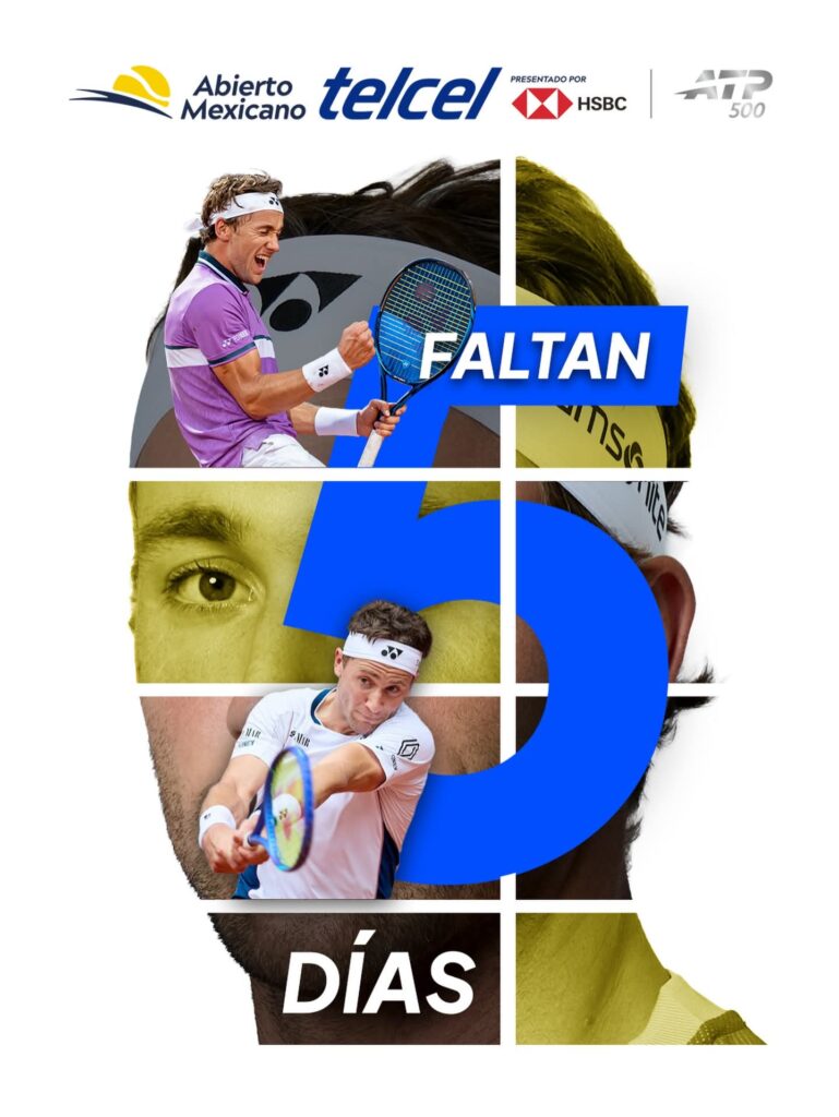 A solo cinco días del Abierto Mexicano de Tenis | Gobierno del Estado ...