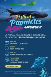 Festival de Papalotes llenará de color el cielo de Acapulco este 1 de marzo