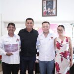 El Mtro. Marco Antonio Marban Galván, sostuvo una reunión de trabajo con el Lic. Alejandro Tena Serna, Director de la Unidad de Capacitación Zihuatanejo.