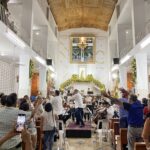 Familias de San Jerónimo cantan y bailan con la Orquesta Filarmónica de Acapulco