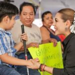 La gobernadora Evelyn Salgado y la presidenta del DIF Guerrero, Liz Salgado, entregan aparatos funcionales para transformar la vida de las personas con discapacidad