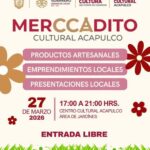 Invitan al “MerCCAdito Cultural” en Acapulco con artesanías y talento local