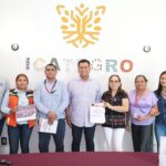 EL MTRO. MARCO ANTONIO MARBAN GALVÁN, SOSTUVO UNA REUNIÓN DE TRABAJO CON REPRESENTANTES DE LA EMPRESA EQUINOX GOLD.
