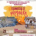Invita gobierno de Guerrero a la Ofrenda de Equinoccio de Primavera 2026