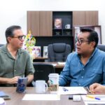 Simón Quiñones y René Posselt encabezan reunión de trabajo para fortalecer estrategias previo a Semana Santa y Tianguis Turístico