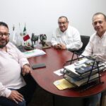Francisco Rodríguez Cisneros, sostuvo una reunión de trabajo con el coordinador estatal del IMSS-Bienestar