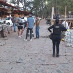 Seguridad, vigilancia y proximidad social en la cabecera municipal de Taxco de Alarcón, como parte del Operativo Vacacional “Semana Santa 2026”.