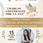 “Charlas Culturales por La Paz” abordará la cultura popular desde las juventudes en Chilpancingo