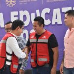 El gobierno del estado realiza la Feria Educativa para las juventudes en Tixtla    