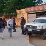 Secretaría de Seguridad Pública mantienen vigilancia al exterior de instituciones educativas de los municipios de Eduardo Neri y Leonardo Bravo