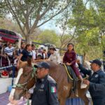 Impulsa SSP Guerrero actividades de proximidad y educación con estudiantes en la Policía Montada