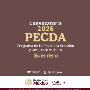 Convocatoria PECDA Guerrero 2026