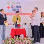 Evelyn Salgado y Eduardo de Agüero dan arranque en Guerrero a la Colecta Anual 2026 de la Cruz Roja Mexicana