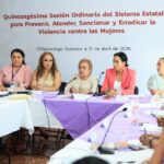 Consolida SEPASEVM ruta de trabajo y coordinación institucional en beneficio de las mujeres durante su 50.ª Sesión Ordinaria