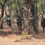 Policía Estatal y del Ejército Mexicano, se realizan acciones de vigilancia en el municipio de Chilapa de Álvarez.