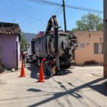 CAPASEG realiza trabajos de desazolve y sondeo en la red de alcantarillado sanitario del municipio de Quechultenango