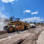 Gobierno de Guerrero rehabilita el tramo carretero E.C. (Chilapa–Tlapa) – Atzacoaloya (Tramos Aislados), en el municipio de Chilapa de Álvarez