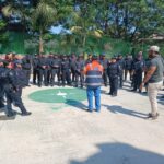 Capacita SGIRPCGRO a elementos de la policía auxiliar del estado en materia de respuesta sísmica