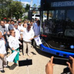 Arranca en Acapulco prueba piloto del primer camión urbano híbrido para modernizar el transporte público