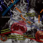 Guerrero mantiene vigilancia meteorológica: pronostican lluvias y posible desarrollo de tormenta tropical