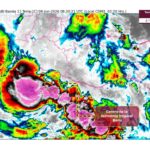 Tormenta Tropical “Boris” continúa su trayectoria hacia las costas de Guerrero