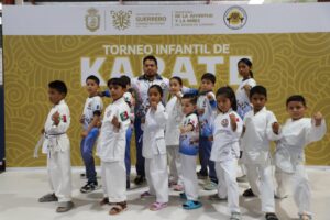Niñez guerrerense fortalece valores y talento en el Torneo de Karate SEJUVE 2026