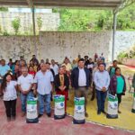 Entrega Sagadegro semilla nacional de maíces nativos en el municipio de Atlamajalcingo