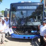 Con respaldo y apoyo de la gobernadora Evelyn Salgado, presentan camión híbrido para modernizar el transporte en Acapulco