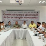 Consolidan acuerdos por la paz en la Montaña Baja; fortalecen coordinación entre gobiernos y comunidades
