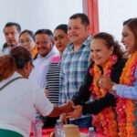 El gobierno del estado, el municipio de Eduardo Neri y migrantes unen esfuerzos para impulsar obras sociales en comunidades