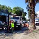 Refuerza CAPASEG desazolve de drenajes en Chilpancingo para prevenir afectaciones por lluvias