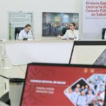 Evelyn Salgado encabezó la sesión del Consejo Estatal de Salud 2026
