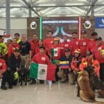 Llega a Caracas Brigada USAR-MEX 18, con dos bomberos guerrerenses para apoyo humanitario tras sismos