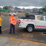 SGIRPC Guerrero mantiene labores de limpieza y atención a la población en diversas colonias y el bulevar de Las Naciones en la zona de Punta Diamante de Acapulco