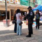Policía Estatal continúa establecido sobre el Andador Zapata, en Chilpancingo
