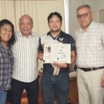 El Dir. Gral., Lic. Arturo Salinas Sandoval, firma un convenio para instalar timbres de apoyo para personas sordas en unidades del transporte público de Chilpancingo.