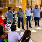 Da Gobierno del Estado acompañamiento a la CNA en diálogo y atención integral a la localidad de Aguas Calientes.