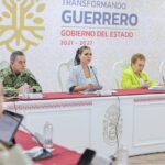 Evelyn Salgado Pineda encabezó la sesión de la Mesa de Coordinación para la Construcción de la Paz