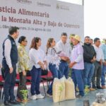 Evelyn Salgado y Rosa Icela Rodríguez llevan programa de justicia alimentaria del Plan Maestro para la Montaña