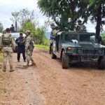 Mantienen presencia operativa en la localidad de Los Bayados, municipio de Ajuchitlán del Progreso.