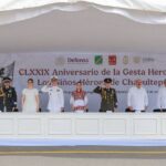 Evelyn Salgado honra a los Niños Héroes y refrenda compromiso de unidad por un México libre y en paz