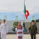 Evelyn Salgado honra a los Niños Héroes y refrenda compromiso de unidad por un México libre y en paz