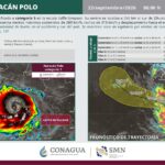 Huracán Polo alcanza categoría 5 y mantiene vigilancia permanente sobre Guerrero: SGIRPCGRO